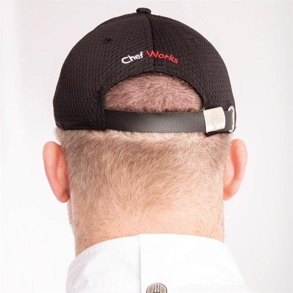 Baseball cap zwart | Polyester/katoen | Universele maat
