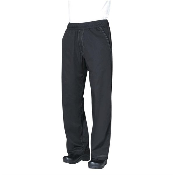 Chef Works Cool vent unisex baggy koksbroek zwart