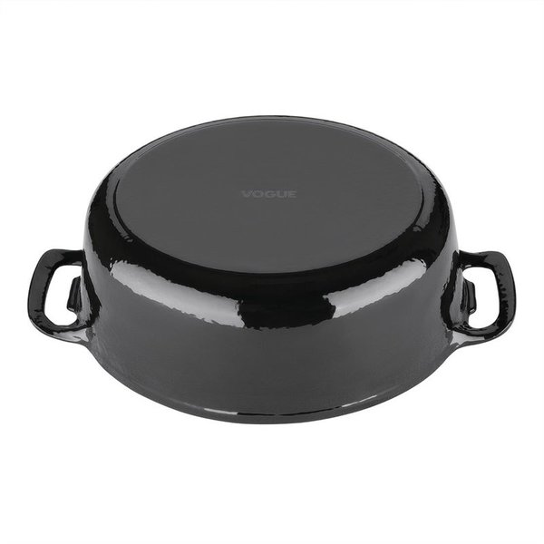 Braadpan ovaal zwart 6L | 230x305x125(h)mm