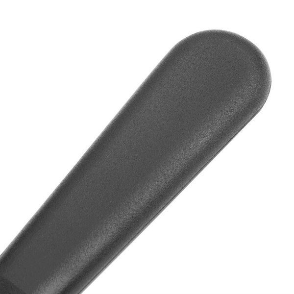 Paletmes recht RVS zwart | 20,5(l)cm