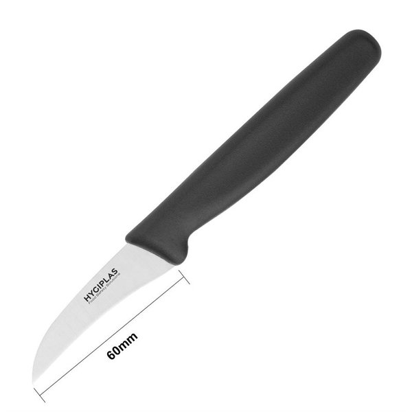 Touneermesje RVS zwart | 6,5(l)cm