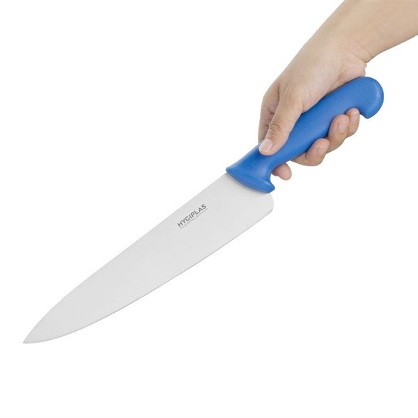Koksmes RVS blauw | 25,5(l)cm