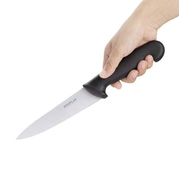 Koksmes RVS zwart | 16(l)cm
