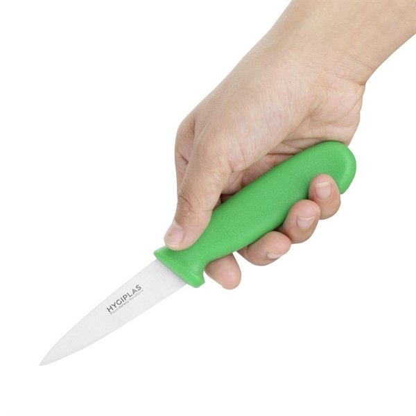 Officemesje RVS groen | 9(l)cm