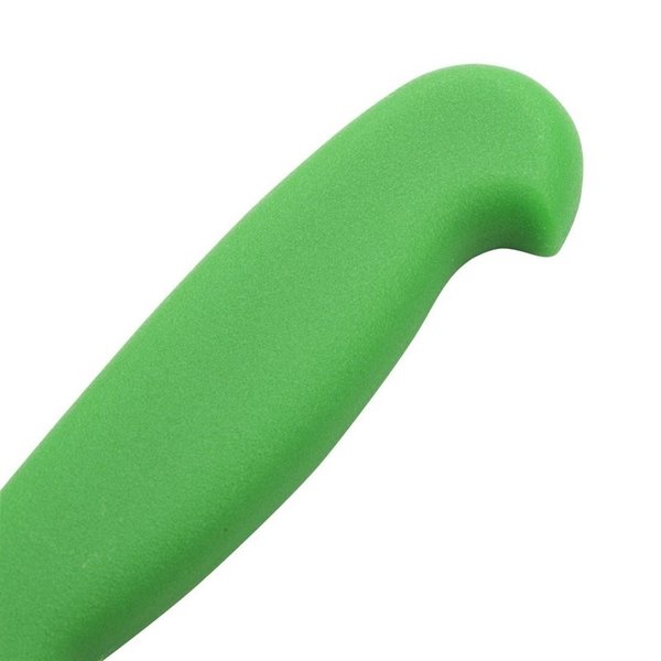 Groente mes gekarteld RVS groen | 10(l)cm