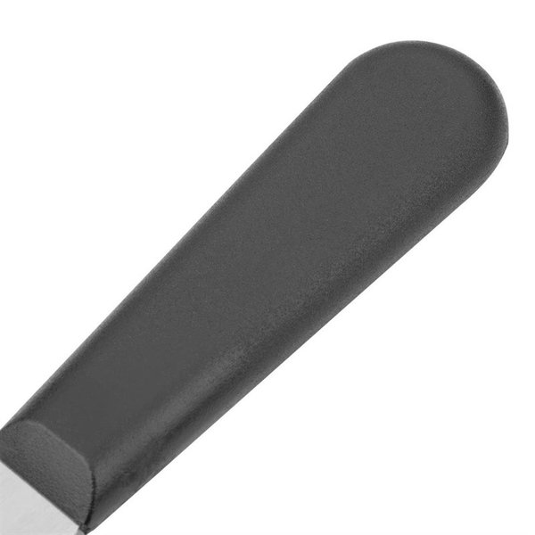 Paletmes recht RVS zwart | 15(l)cm