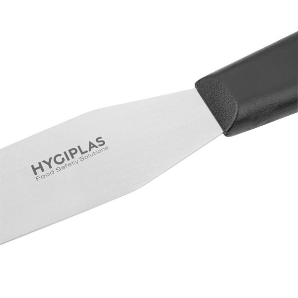 Paletmes recht RVS zwart | 15(l)cm