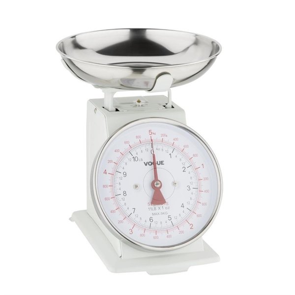 Keukenweegschaal | Cap. 5kg | Afneembare kom | 142x204x217(h)mm