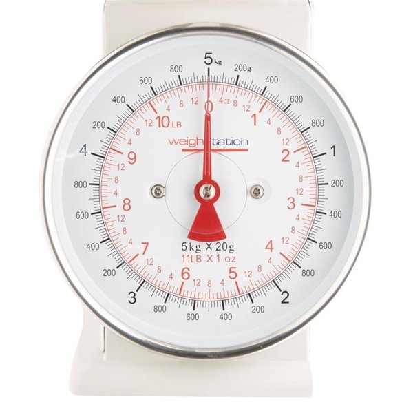 Keukenweegschaal | Cap. 5kg | Afneembare kom | 142x204x217(h)mm