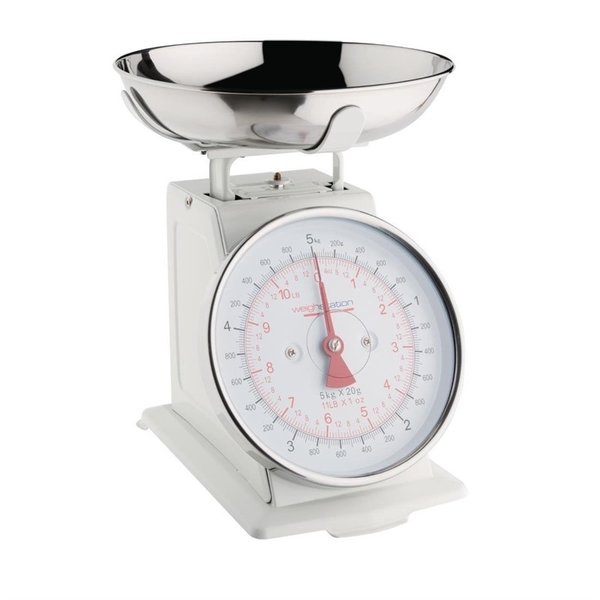 Keukenweegschaal | Cap. 5kg | Afneembare kom | 142x204x217(h)mm