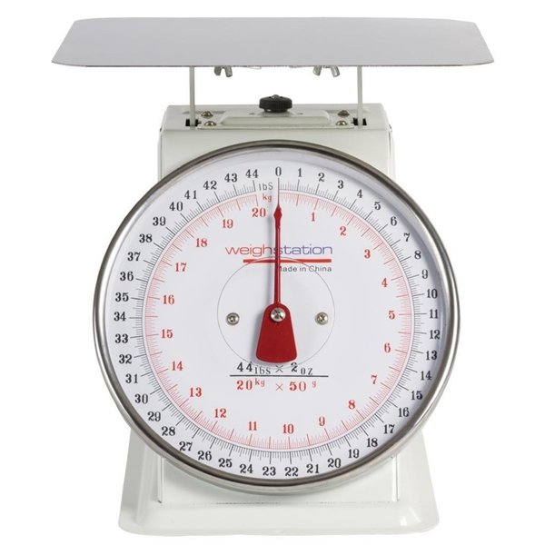 Platformweegschaal RVS | Cap. 20 kg | 24cm vierkant platform
