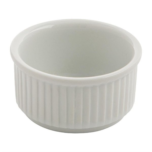 Ramekins | WHITEWARE | Porselein | Wit | 12.5cl | 12 stuks |  Ø85x45(h)mm