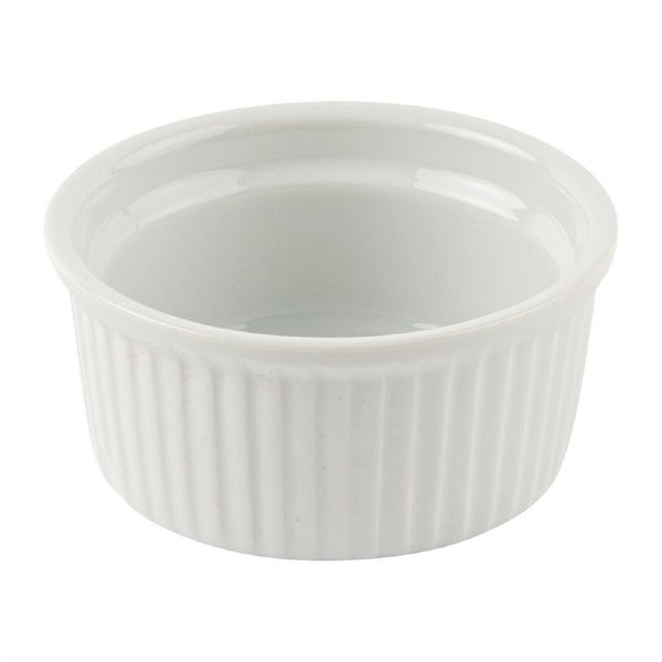 Ramekins | WHITEWARE | Porselein | Wit | 11.5cl | 12 stuks | Ø85x40(h)mm