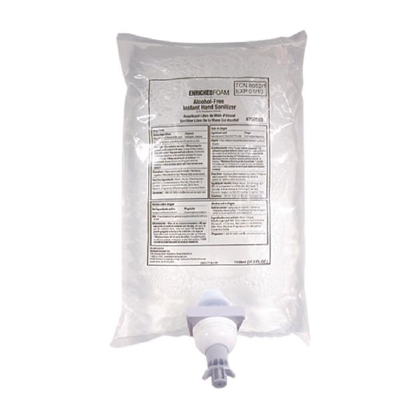 Autofoam ongeparfumeerde handreiniger navulling | 4 stuks  | 1,1L