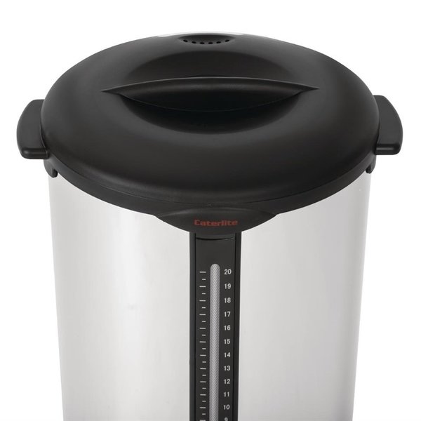 Waterkoker | RVS | 20L | 2.2kW (230V) | Dubbelwandig | Ø350x560(h)mm