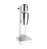 Buffalo Milkshaker | Enkel | RVS | 0.08kW (230V) | Incl. RVS Mengbeker | 180x180x520(h)mm 