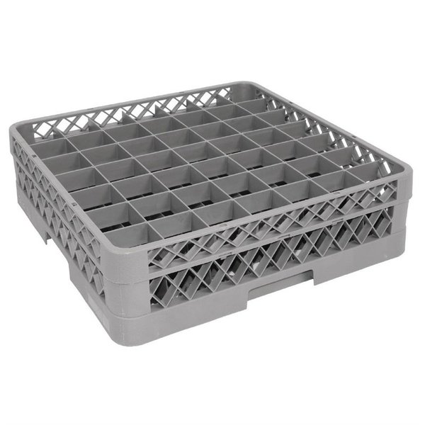 Vogue opzetrand voor glazenkorf met 49 compartimenten | 500x500x45(h)mm