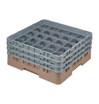 Cambro Vaatwaskorf met 25 compartimenten  | Max hoogte 21,5cm | 500x500x267(h)mm 