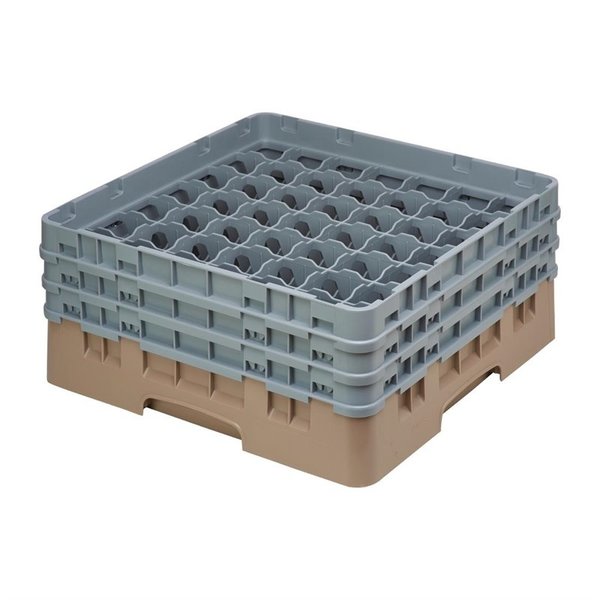 Vaatwaskorf met 49 compartimenten | Max hoogte 17,4cm | 500x500x225(h)mm