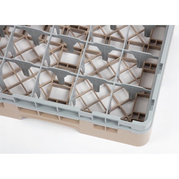 Vaatwaskorf met 25 compartimenten  | Max hoogte 9,2cm | 500x500x143(h)mm