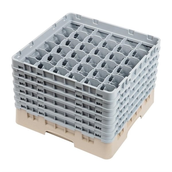 Vaatwaskorf met 36 compartimenten | Max hoogte 29,8cm | 500x500x349(h)mm