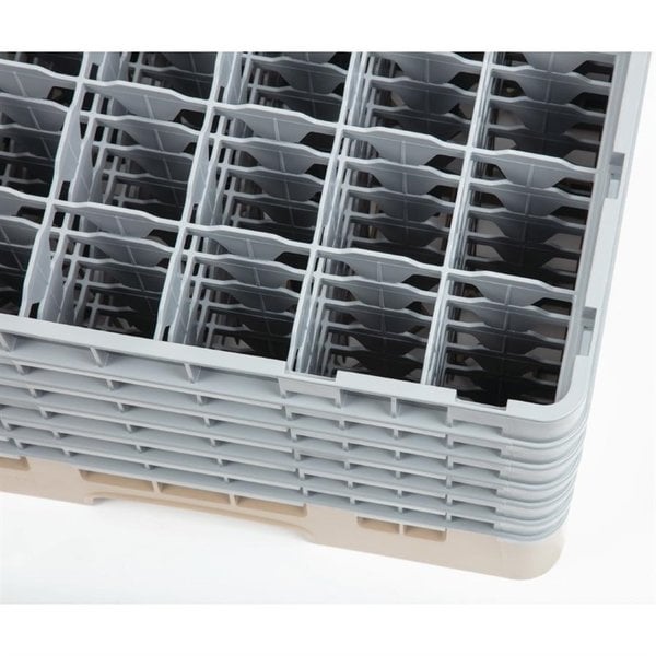 Vaatwaskorf met 36 compartimenten | Max hoogte 29,8cm | 500x500x349(h)mm
