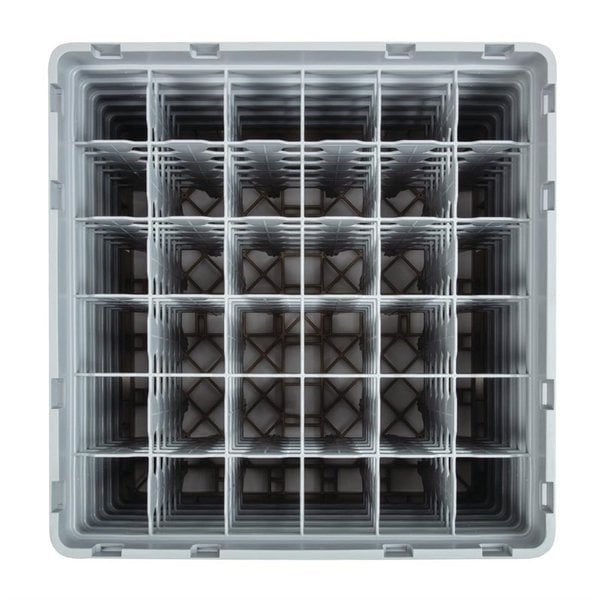 Vaatwaskorf met 36 compartimenten | Max hoogte 29,8cm | 500x500x349(h)mm