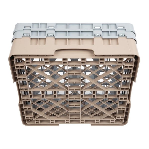 Vaatwaskorf met 25 compartimenten | Max hoogte 13,3cm | 500x500x184(h)mm