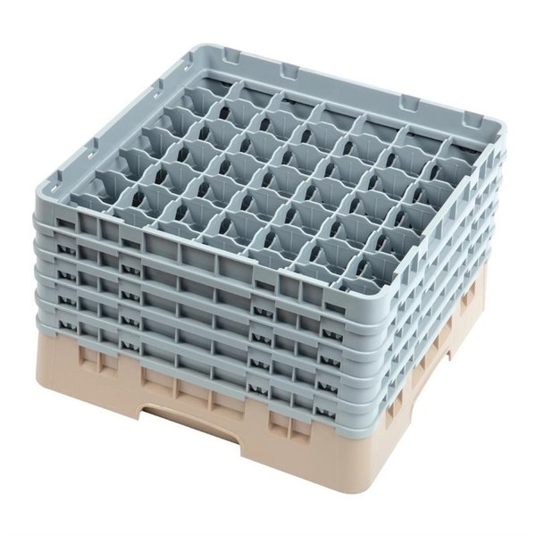 Vaatwaskorf met 49 comaprtimenten | Max hoogte 25,7cm | 500x500x308(h)mm