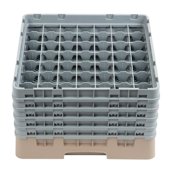 Vaatwaskorf met 49 comaprtimenten | Max hoogte 25,7cm | 500x500x308(h)mm