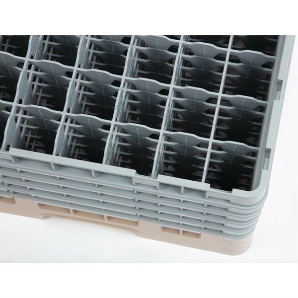Vaatwaskorf met 49 comaprtimenten | Max hoogte 25,7cm | 500x500x308(h)mm
