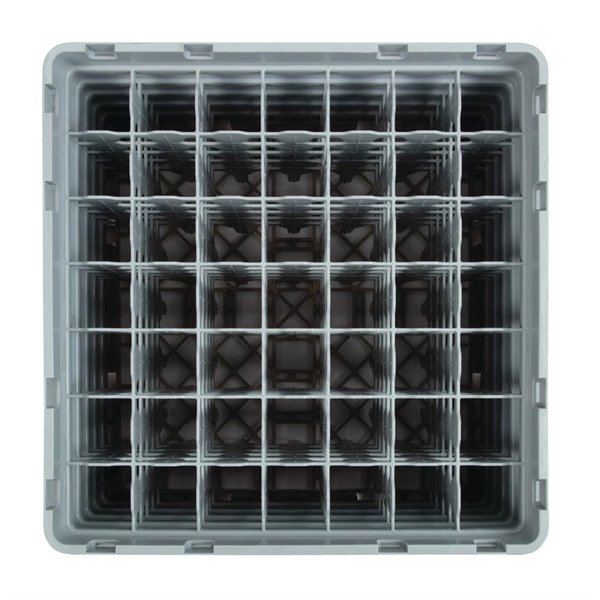 Vaatwaskorf met 49 comaprtimenten | Max hoogte 25,7cm | 500x500x308(h)mm