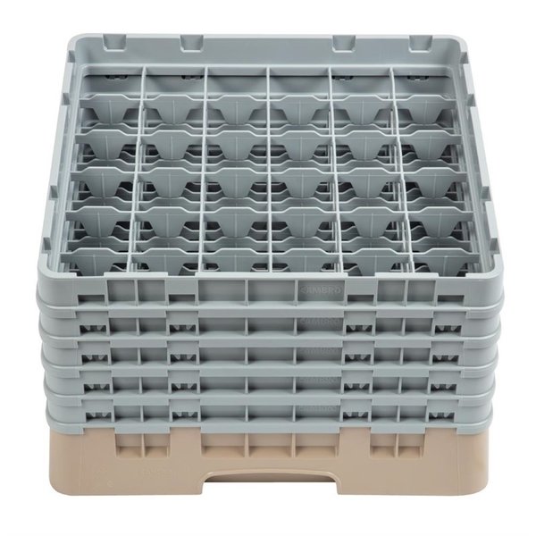 Vaatwaskorf met 36 compartimenten | Max hoogte 25,7cm | 500x500x308(h)mm