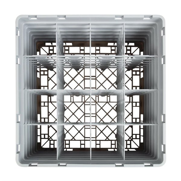 Vaatwaskorf met 16 compartimenten | Max hoogte 29,8cm | 500x500x349(h)mm