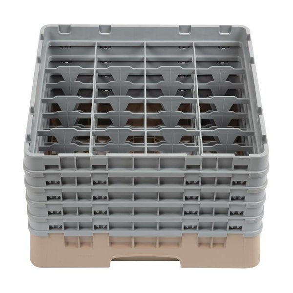 Vaatwaskorf met 16 compartimenten | Max hoogte 25,7cm | 500x500x308(h)mm