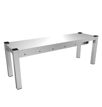 UNNINOX Enkele RVS Etagere | 300mm diep | 350mm hoog