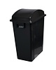 Probbax Afvalbak | Kunststof (Zwart) | 40L | Tuimeldeksel | Afvalscheiding | 270x410x605(h)mm 
