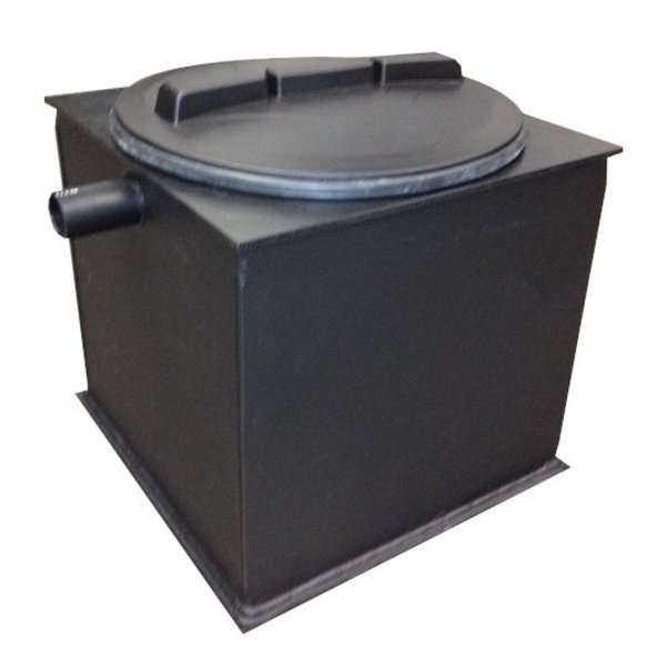 Vetput/-Afscheider | Mobiel | HDPE | 82L | NEN-EN 1825-1/2 | CE-Keur | 500x500x510(h)mm