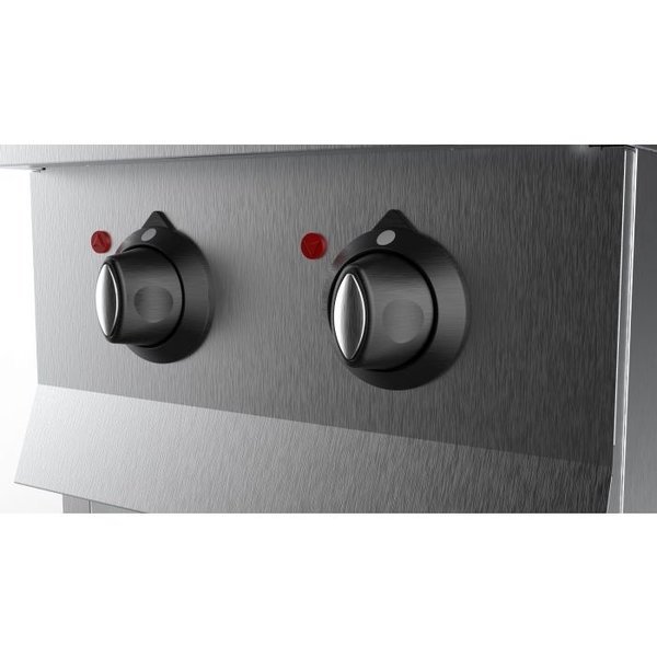 Gasfornuis | BASE 700 | 2 Branders | 2x 6.5kW | 400x700x900(h)mm