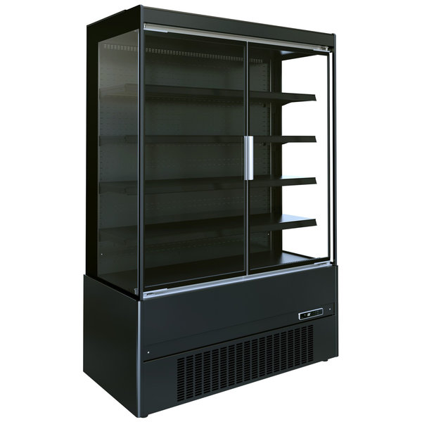 Wandkoeling | JAMIE | Zwart | +2°C/+4°C | Geforceerd | 5 Schappen | 1.52kW | Klapdeuren | 1510x665x1920(h)mm