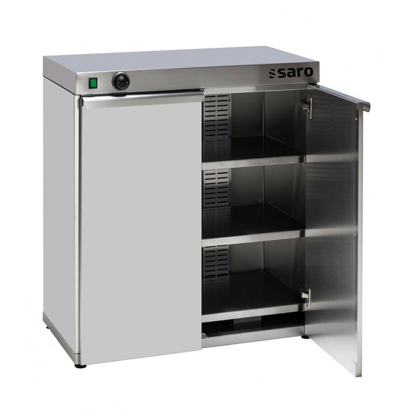 Bordenwarmer SYLT 120 | 2 deuren | 1.5kW | Cap: 120 borden | 800x460x870(h)mm