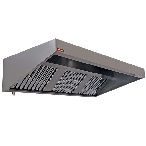 Muurdamkap | 2 Labyrintfilters 400x500mm | 910 m³/u | 1000x950x400(h)mm