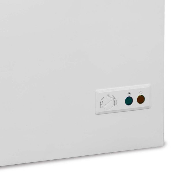 Vrieskist | 305L | Wit/RVS | -18°C/-24°C | Statisch | Klapdeksel | 1041x743x840(h)mm