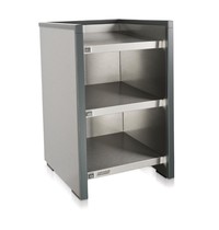 Bravilor Bonamat Kopjesverwarmer | RVS | 3 Schappen | 120 Kopjes | 230V (85W) | 349x400x542(h)mm 