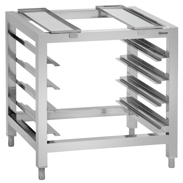 Onderstel (Laag) | Bartscher SERIE AT | RVS | 4 Niveaus | 535x595x585/605(h)mm