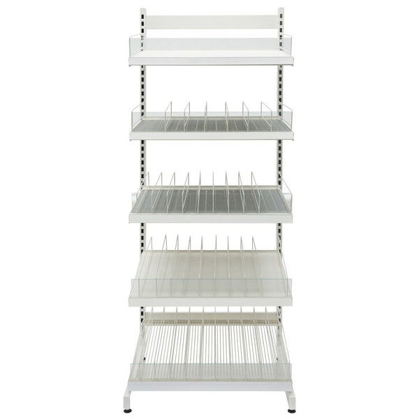 Etaleerrek | Voor Display-Koelcel COM-7489.3010 | Wit | 3130x700x2060/2115(h)mm