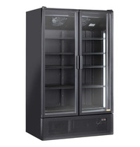 TopCold Koelkast | Zwart | 1130L | 0°C/+7°C | Geventileerd | Klapdeuren | 1200x791x2035(h)mm