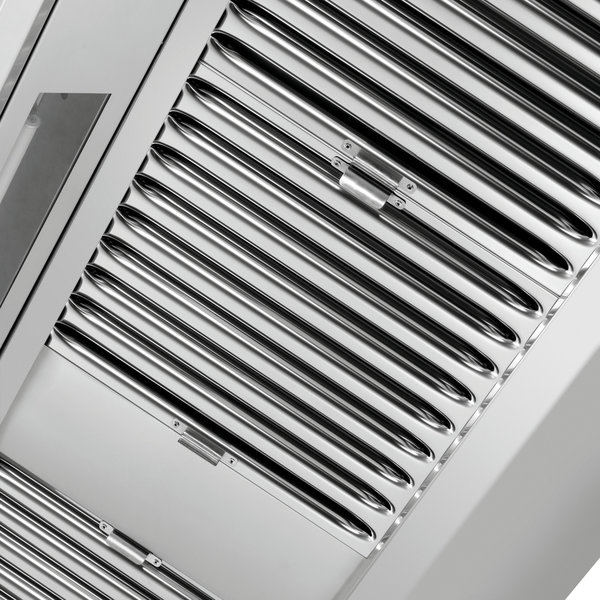 Wandafzuigkap | CNS | Zonder Motor | 2000x700x450(h)mm