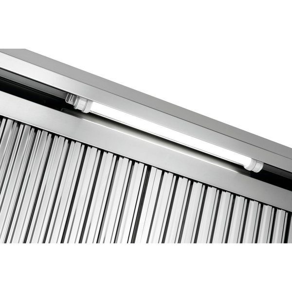 Wandafzuigkap | CNS | Zonder Motor | 1000x700x450(h)mm