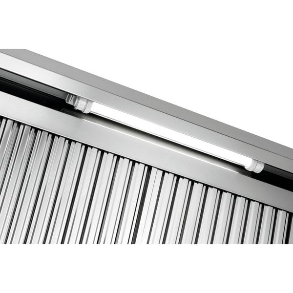 Wandafzuigkap | CNS | Zonder Motor | 1200x900x450(h)mm
